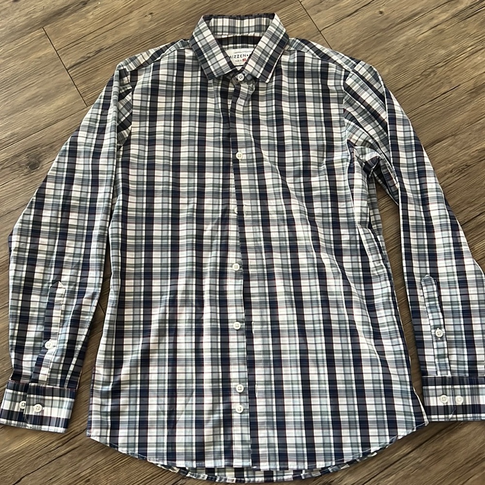 Mizzen & Main button up